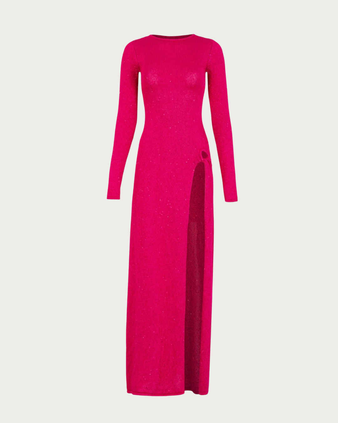 Fuchsia Aura Twist Kjole