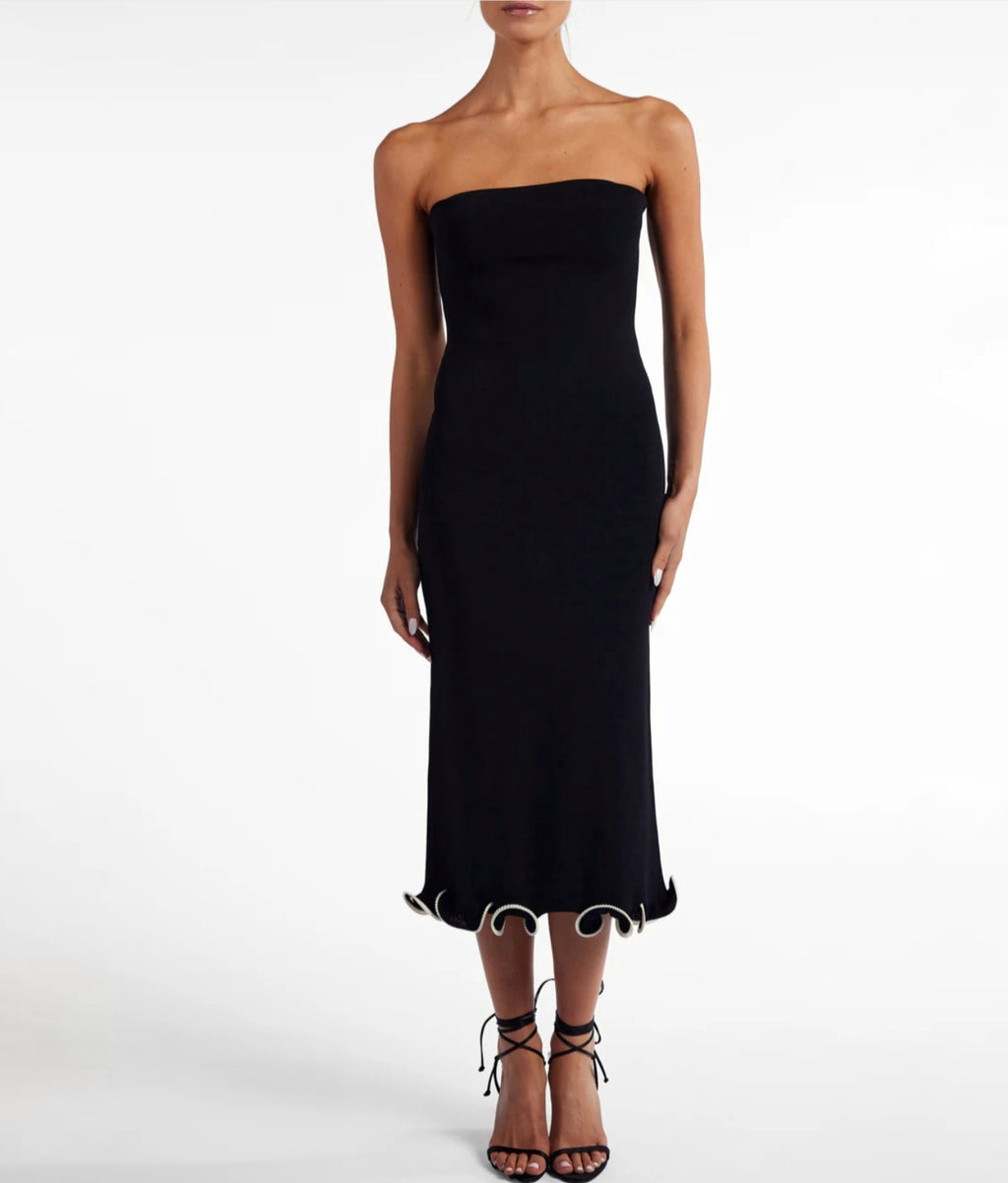 Naia Stropløs Kjole 