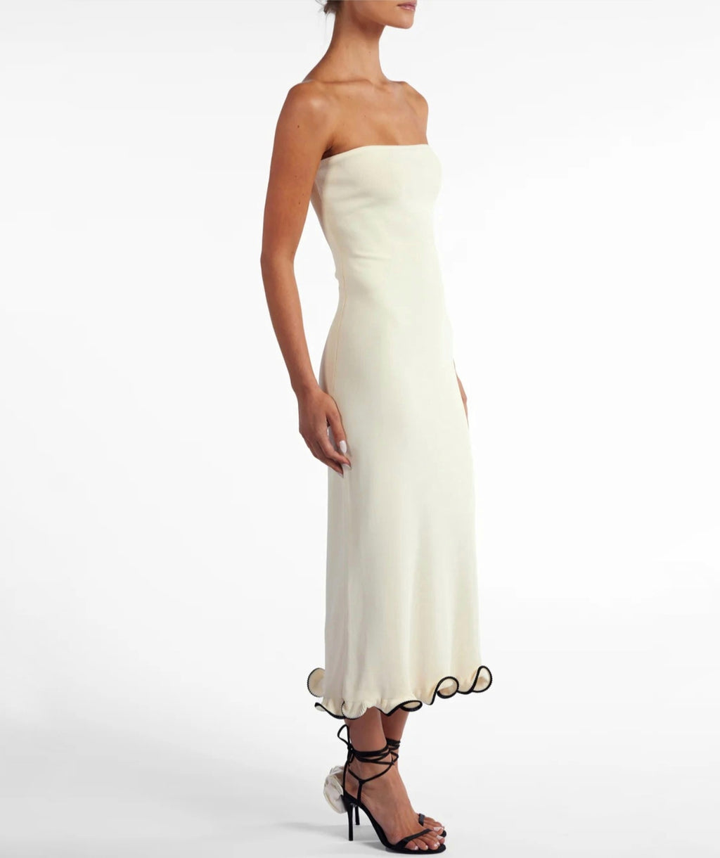 Naia Stropløs Kjole 